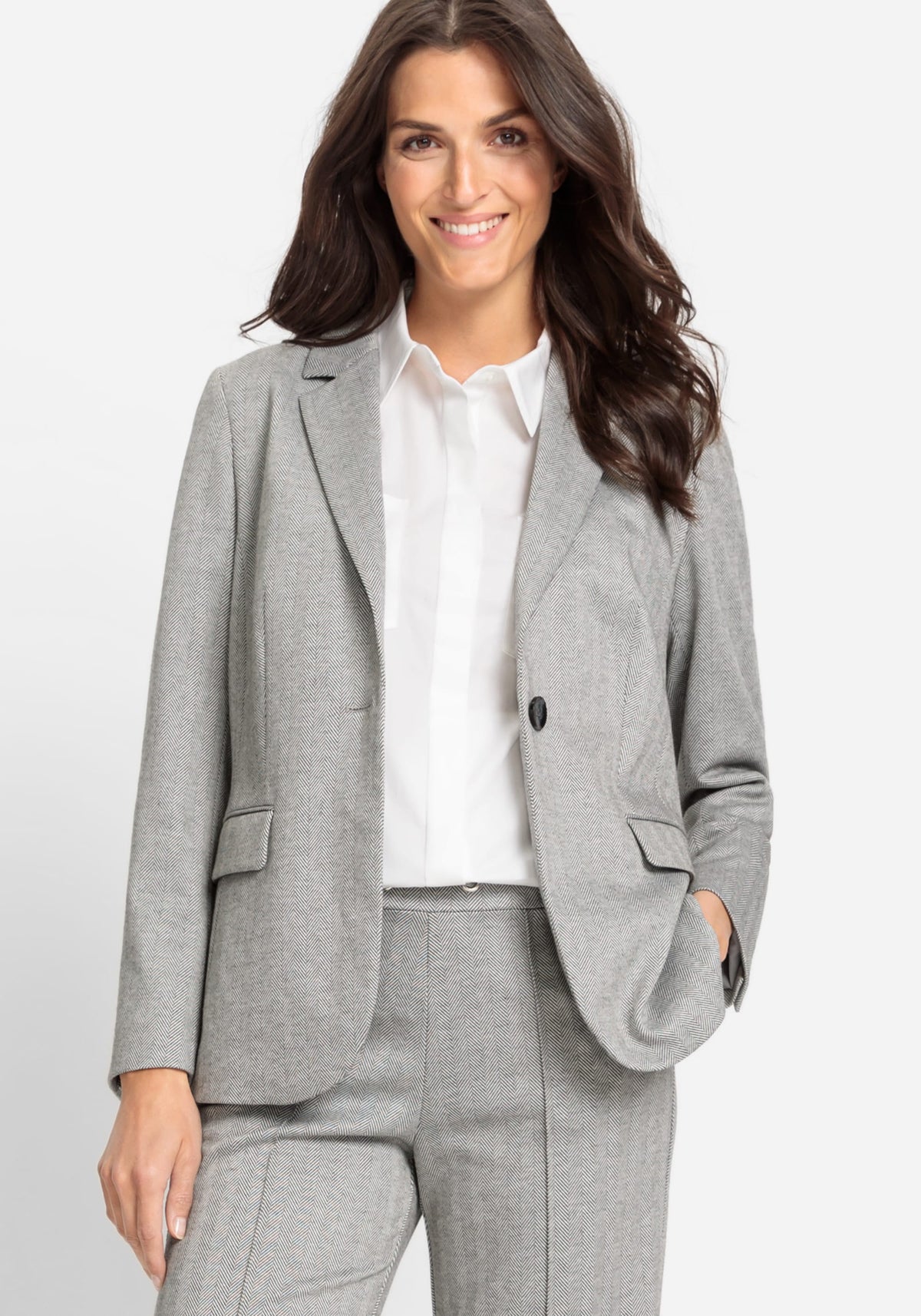 Herringbone Blazer