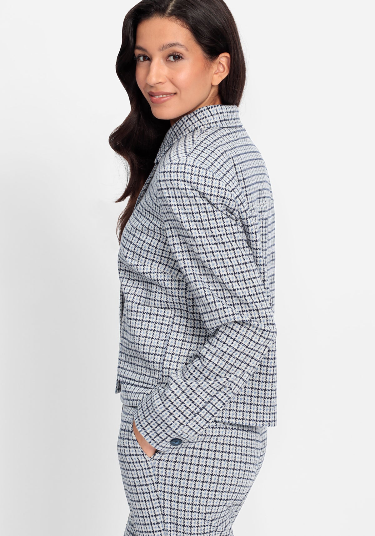 Puppytooth Cropped Jacket