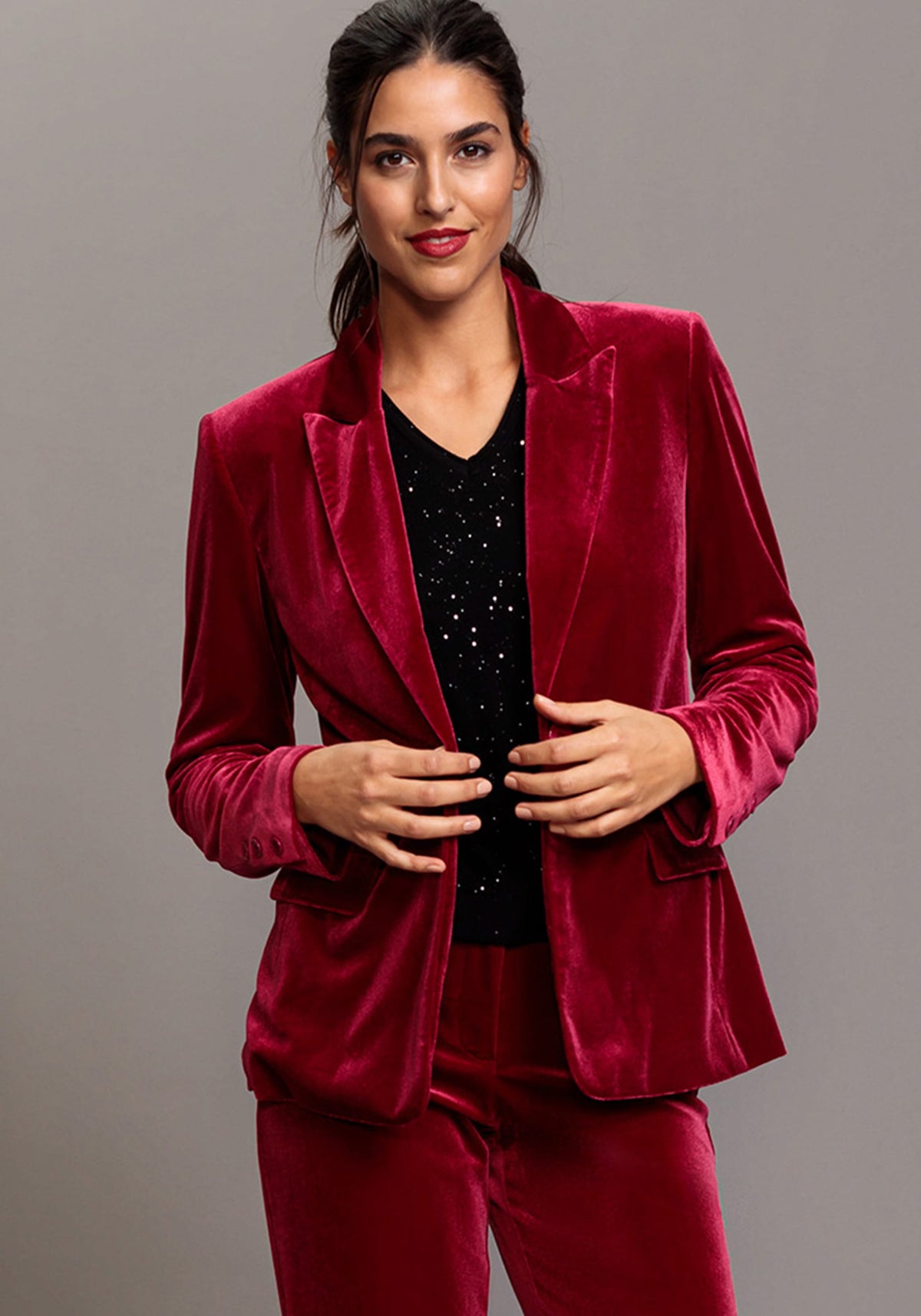 Velvet Blazer