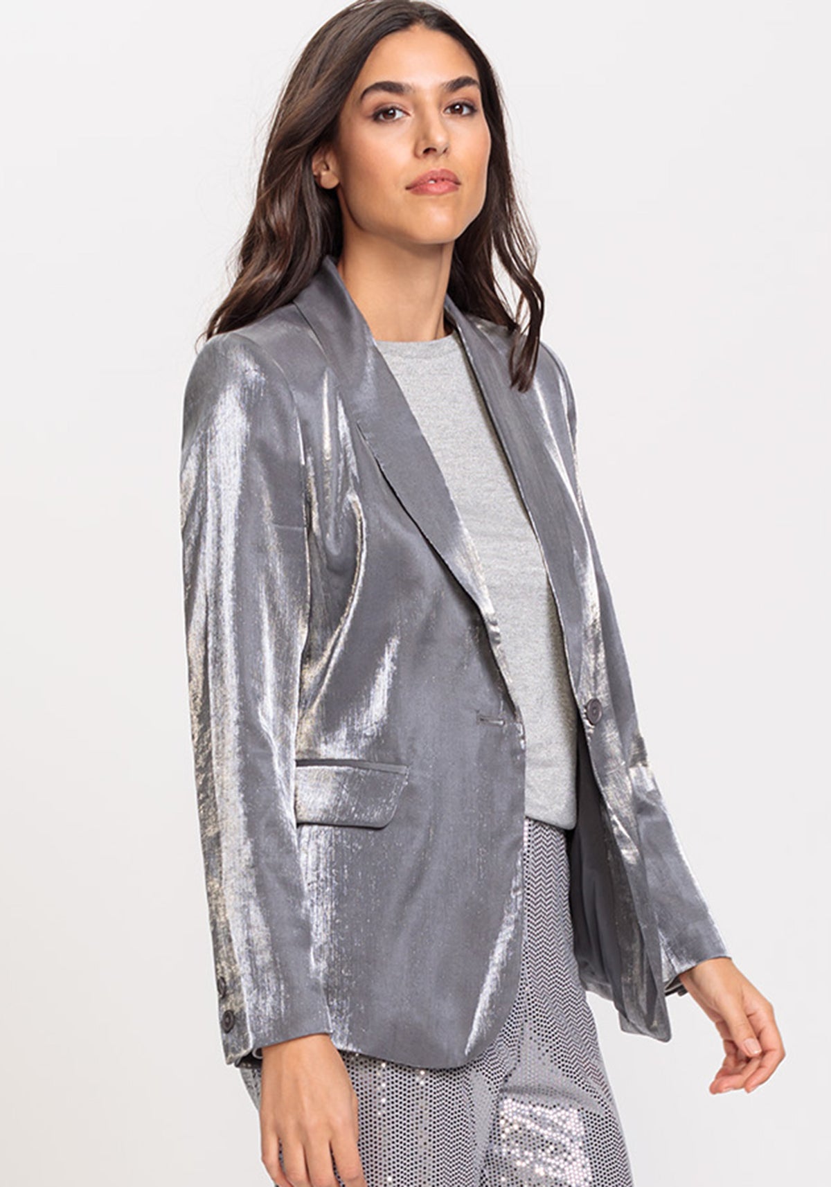 Shimmer Blazer