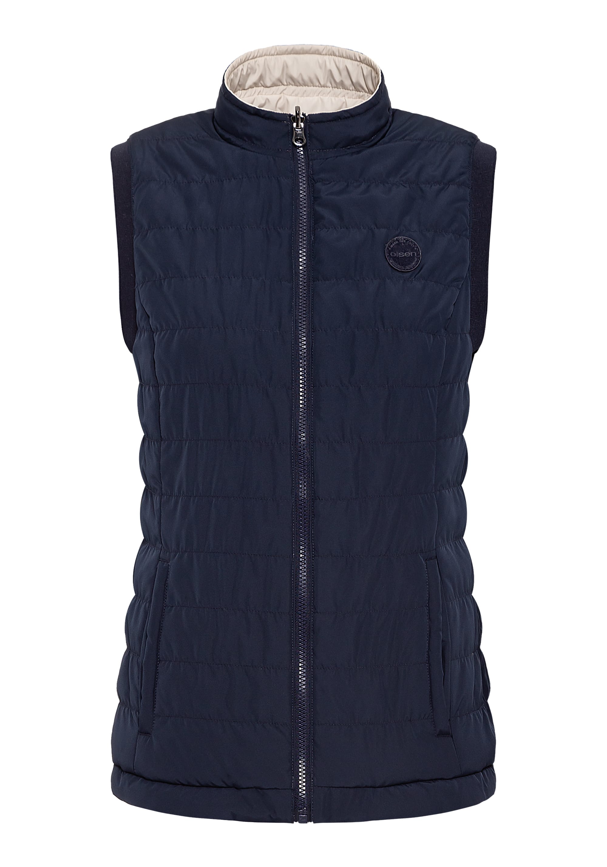 2-in-1 Reversible Quilted Vest containing REPREVE® - Olsen Fashion