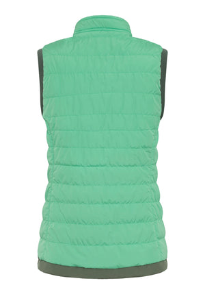 2-in-1 Reversible Quilted Vest containing REPREVE® - Olsen Fashion 