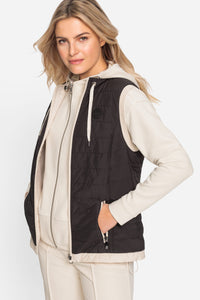 2-in-1  Reversible Quilted Vest