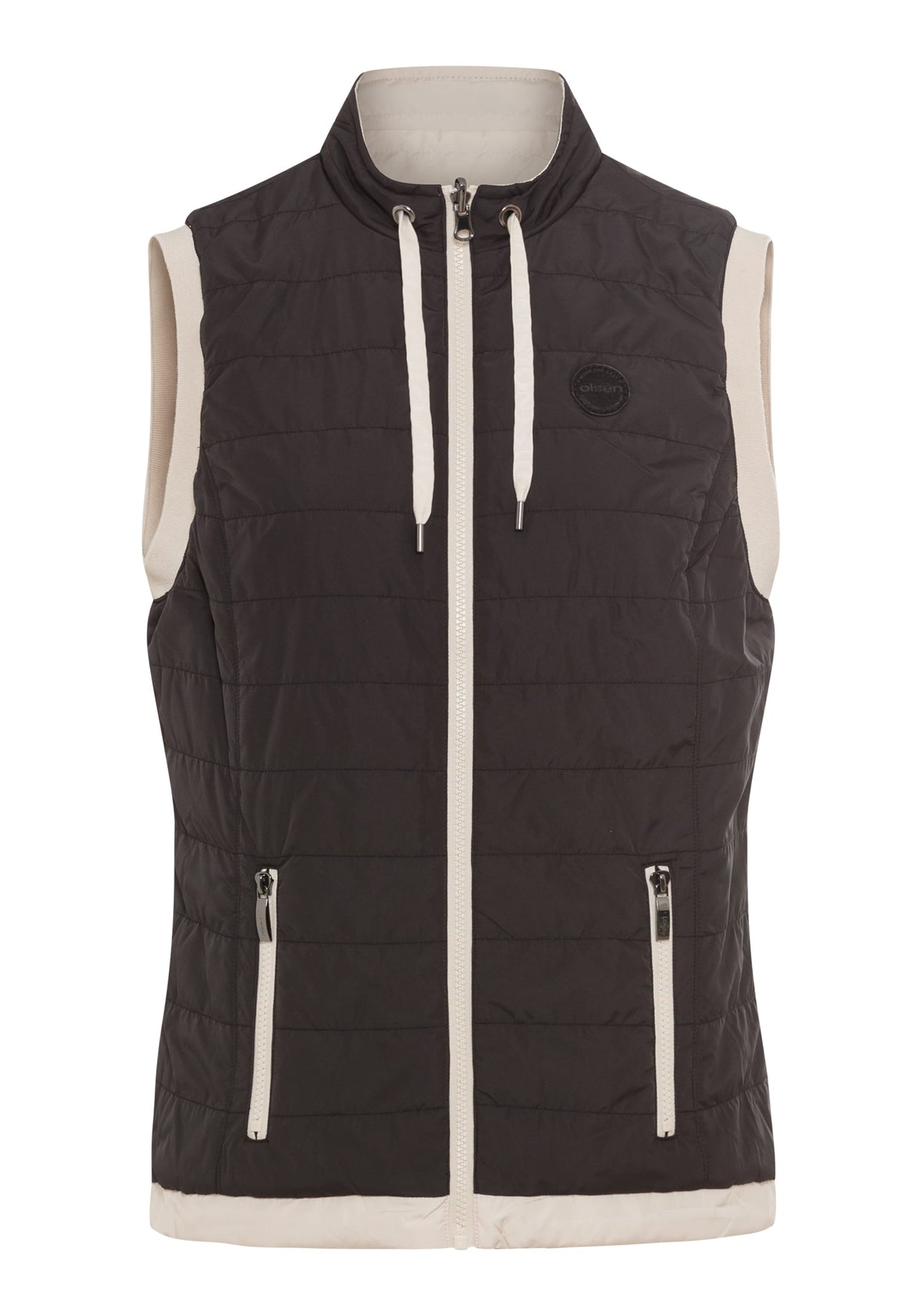 2-in-1  Reversible Quilted Vest