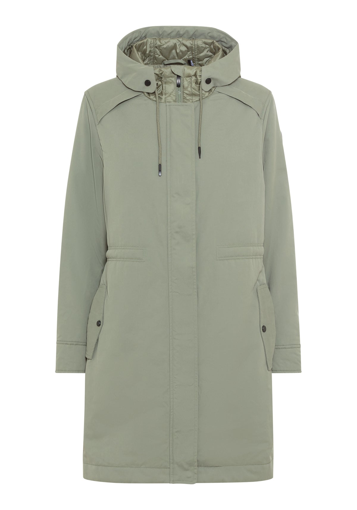 Water Repellent Quilted Anorak