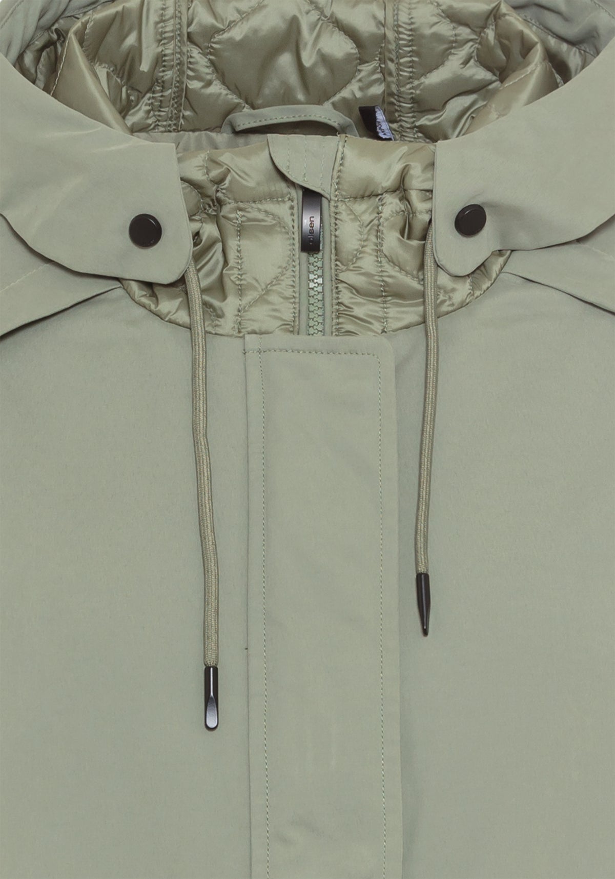 Water Repellent Quilted Anorak