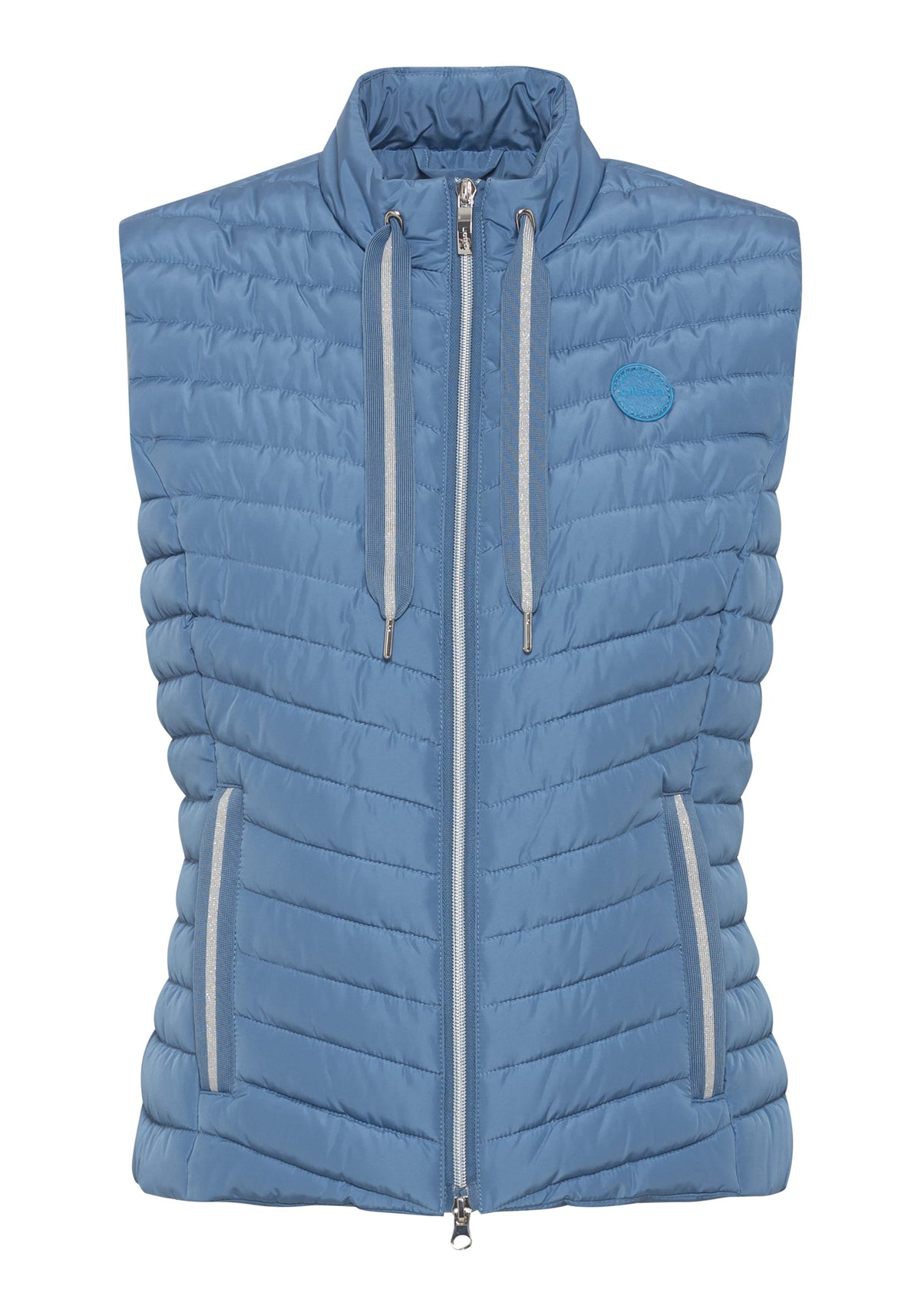 Quilted Zip Front Vest