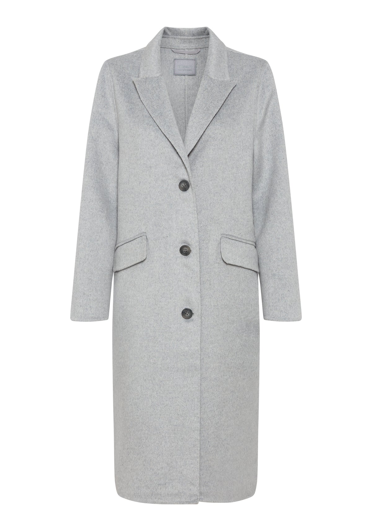 Wool Blend Car Coat