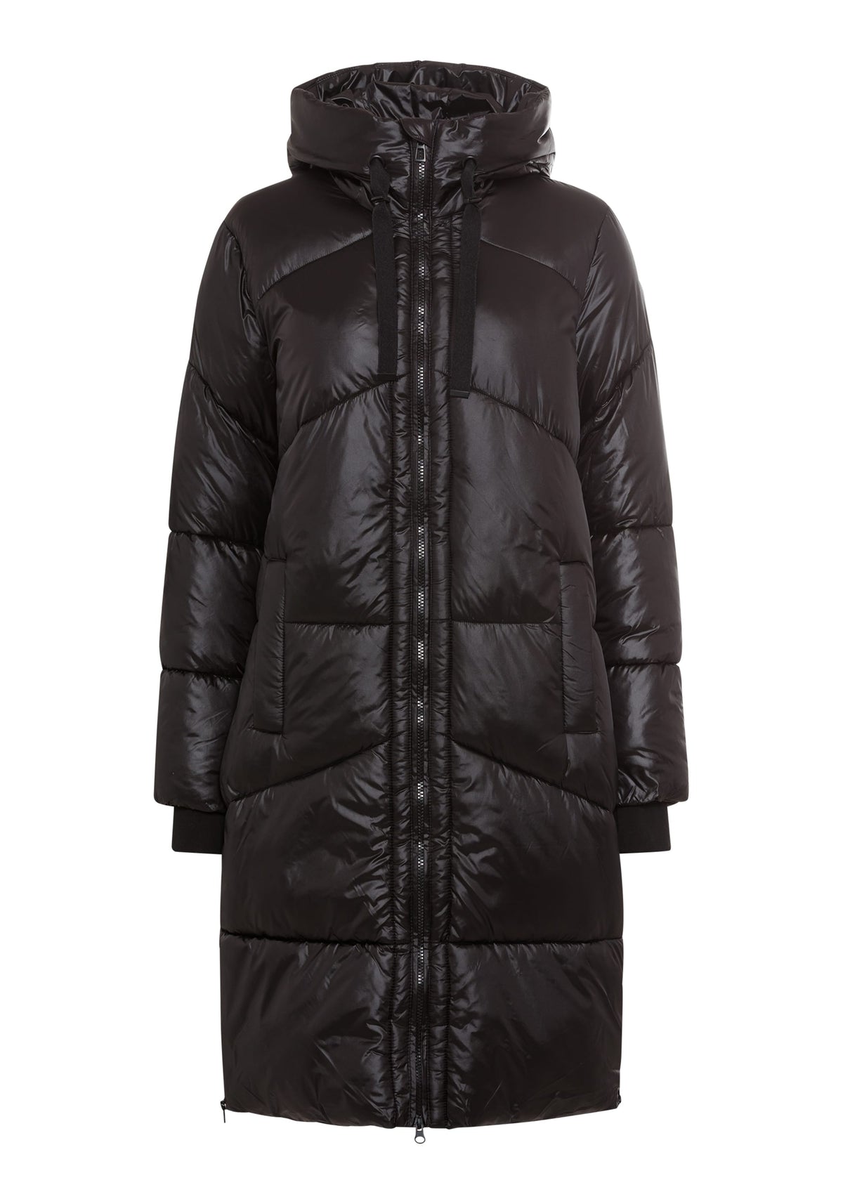 Longline Hooded Puffer Coat