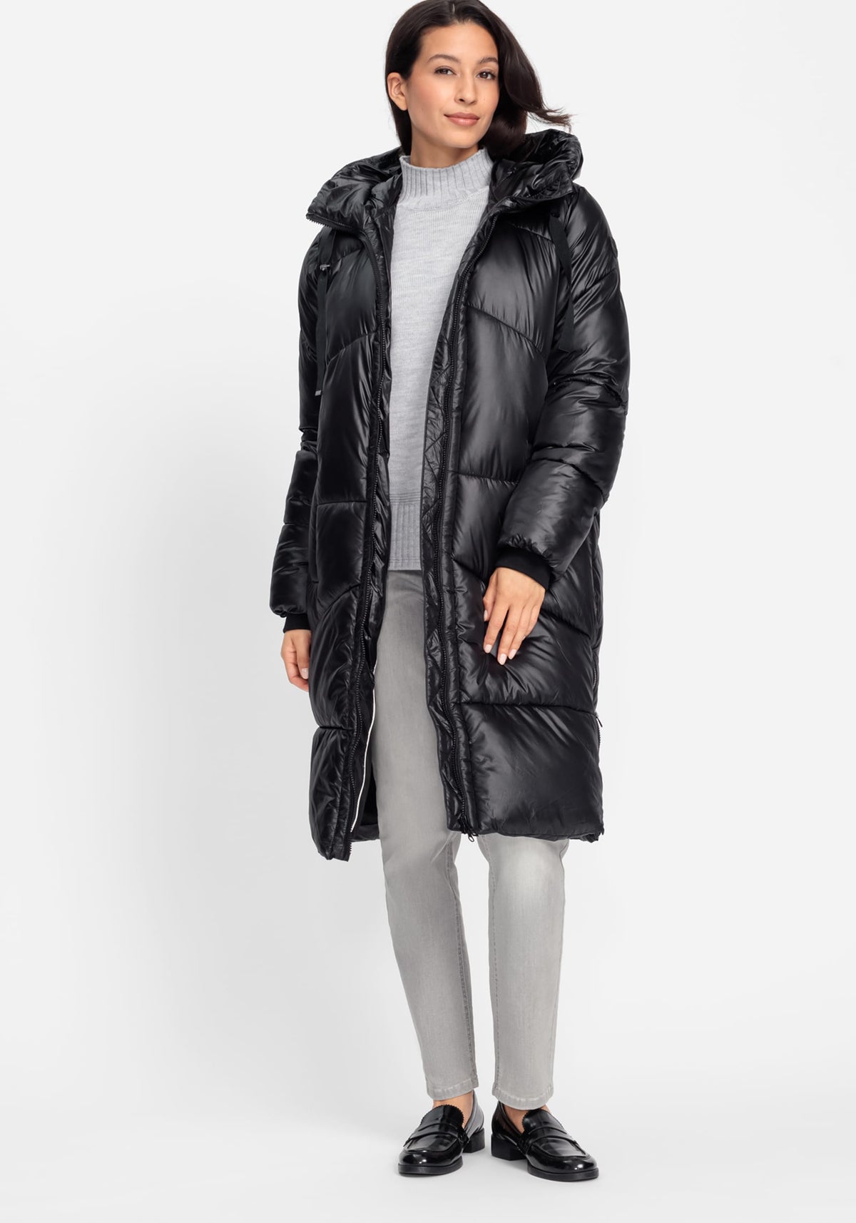 Longline Hooded Puffer Coat