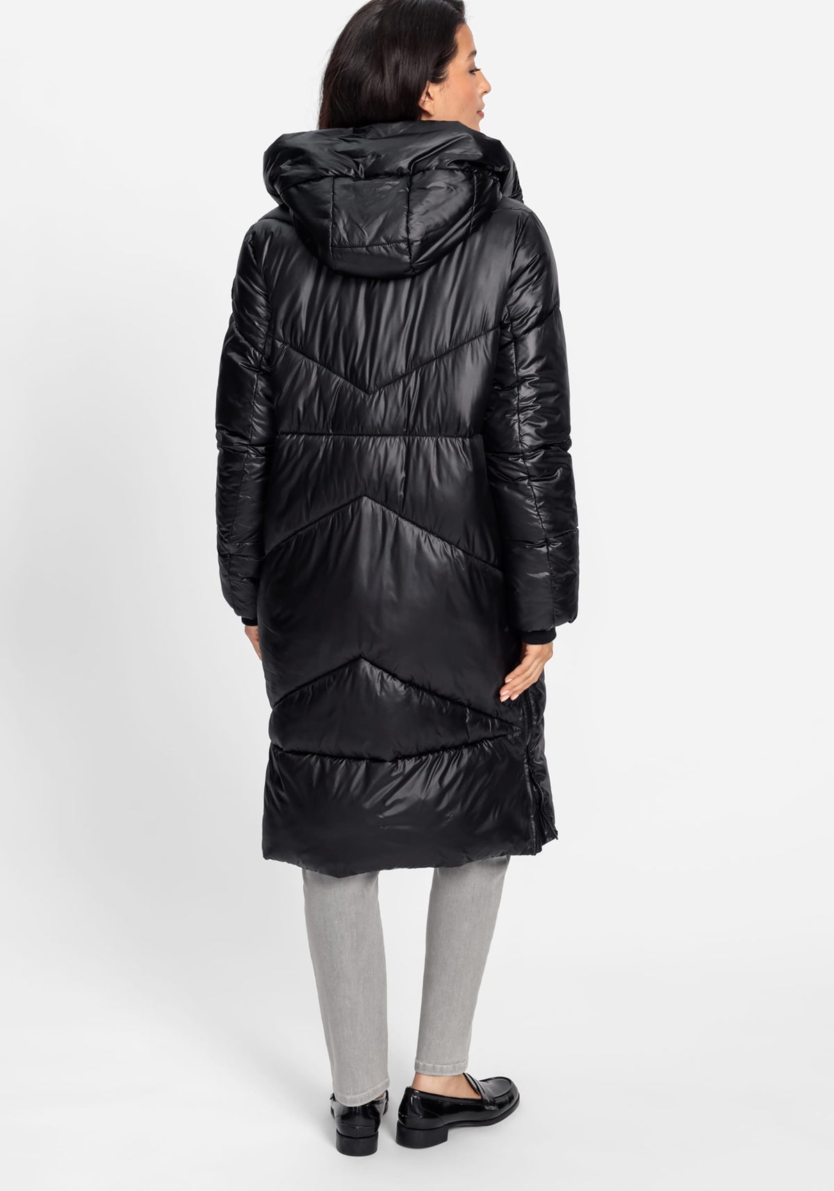 Longline Hooded Puffer Coat