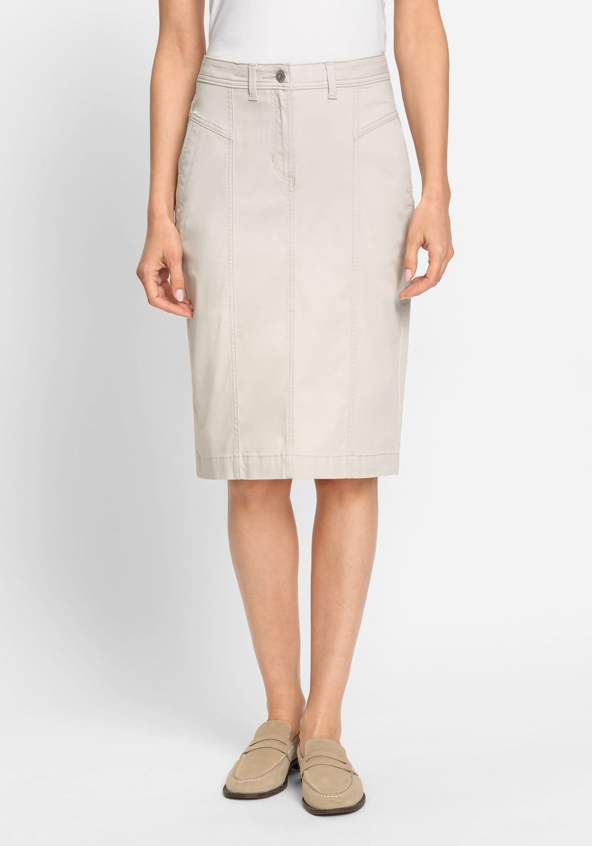 Stretch Twill Skirt