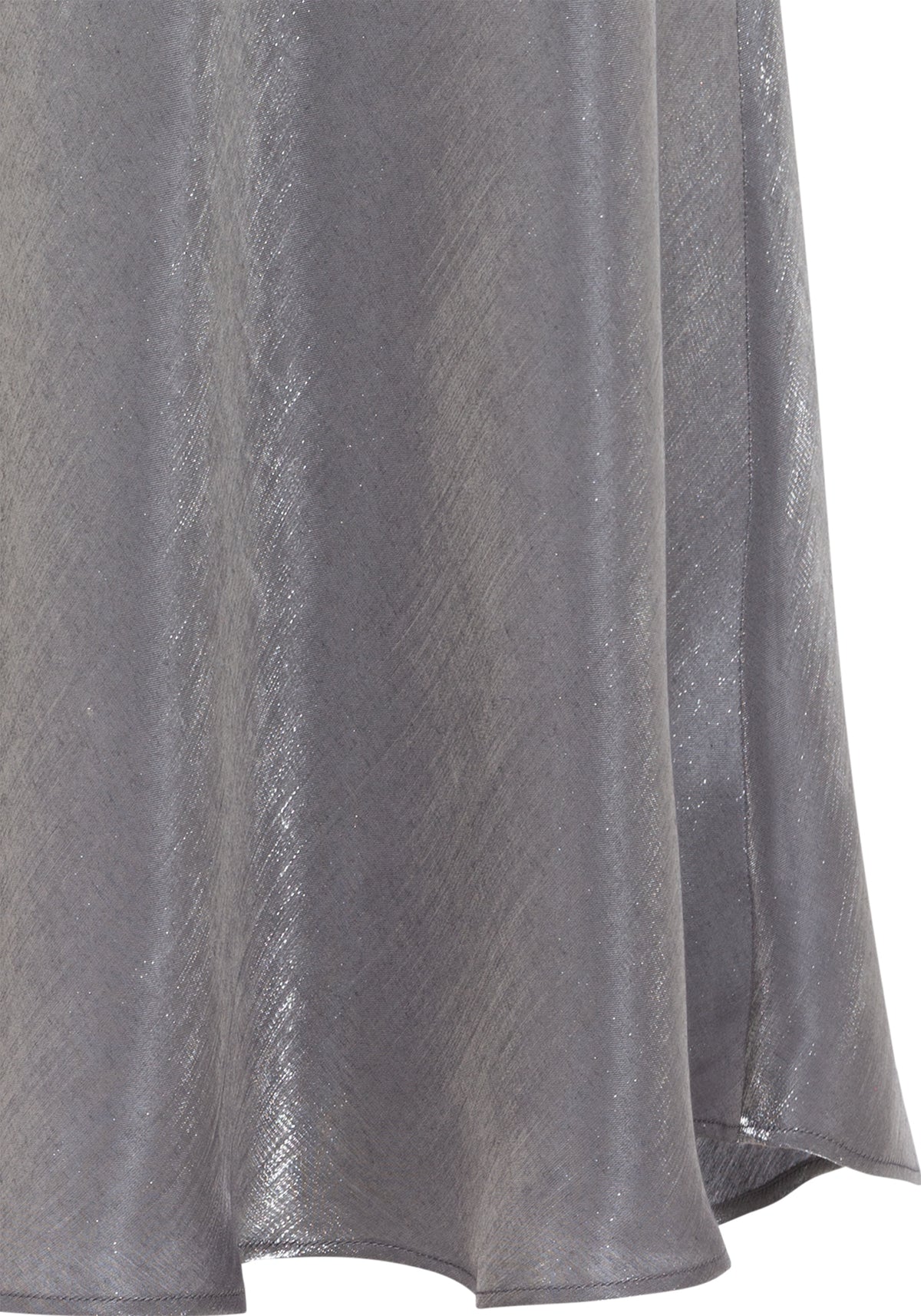 Shimmer A-Line Midi Skirt