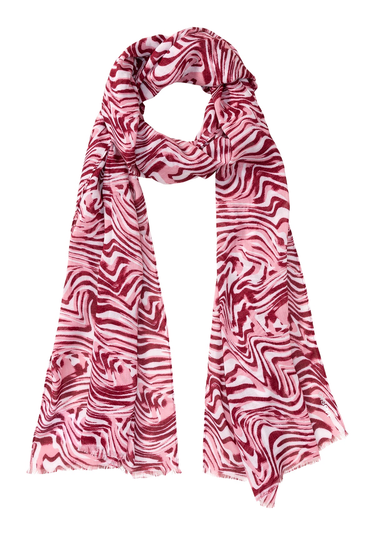 Swirl Print Scarf