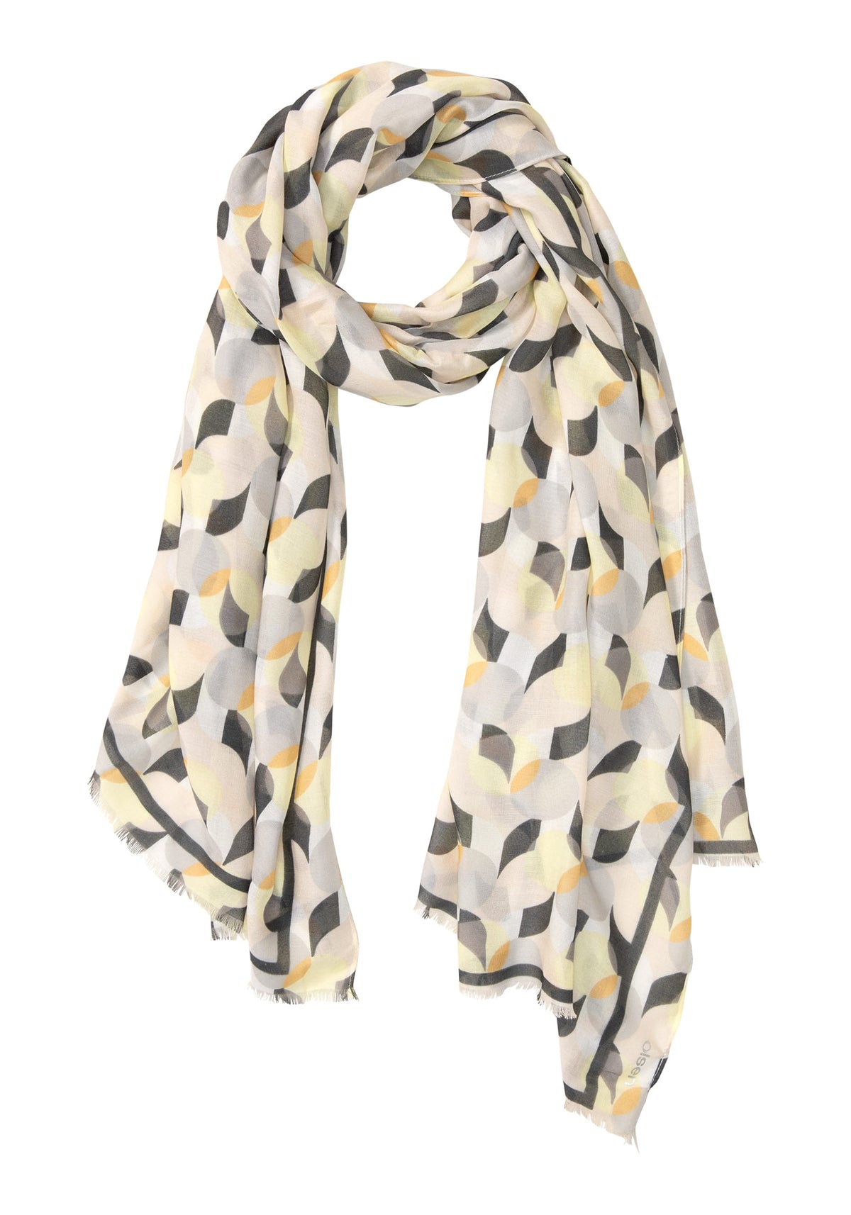 Retro Print Scarf