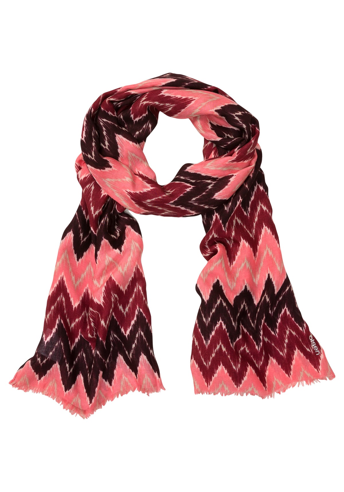 Foulard à imprimé chevron