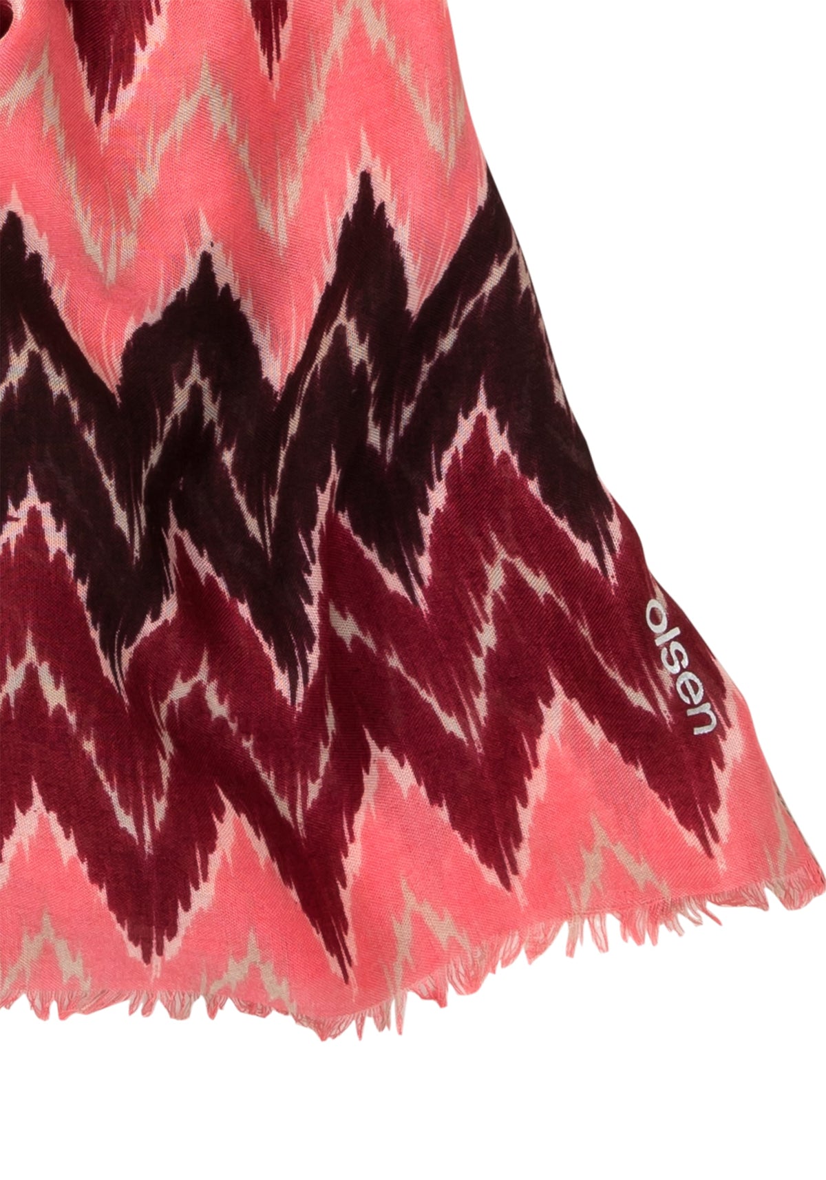 Foulard à imprimé chevron