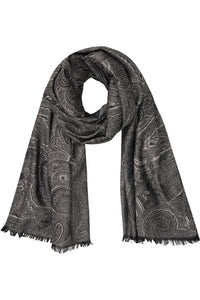 Shimmer Paisley Scarf