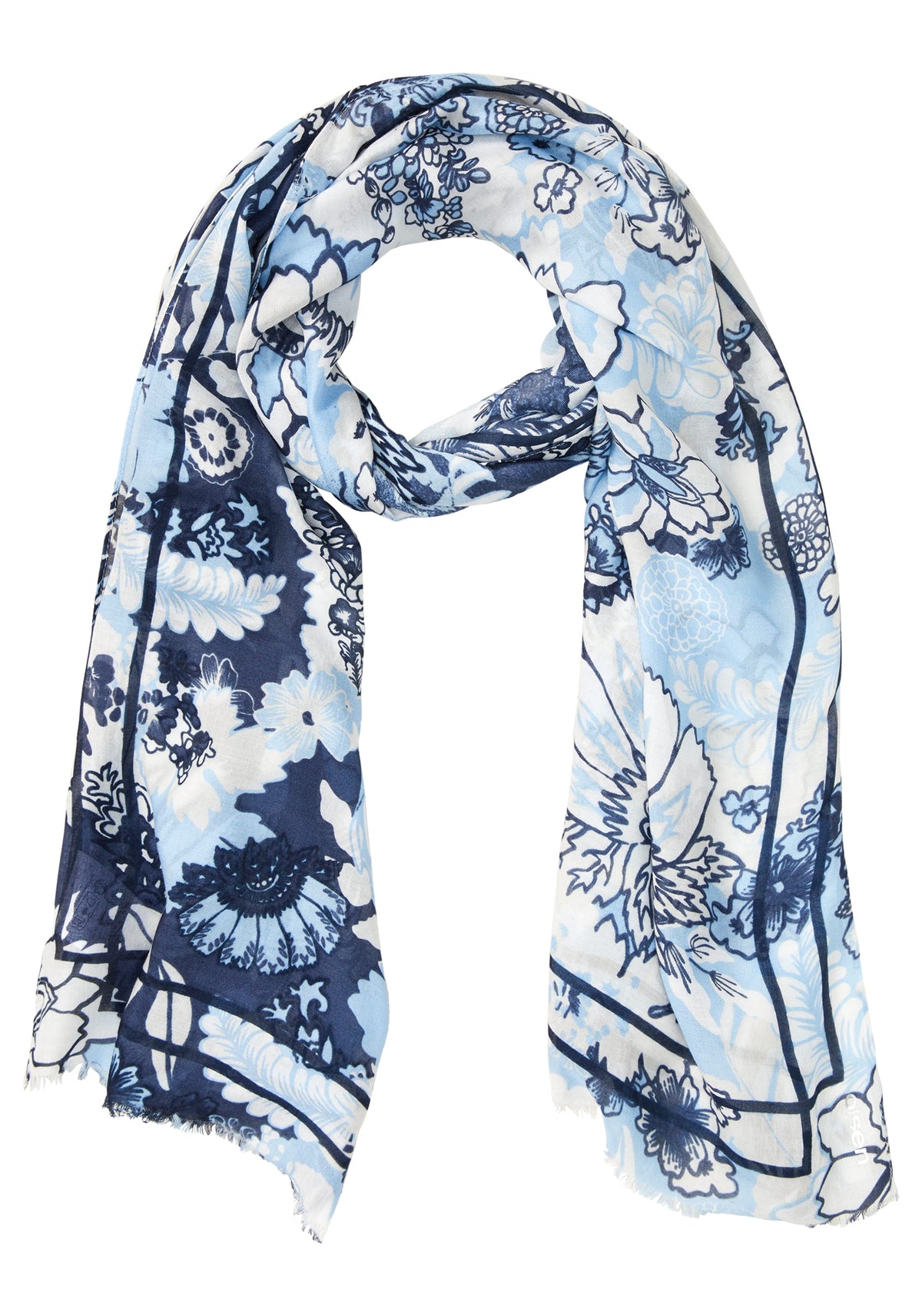 Floral Print Scarf