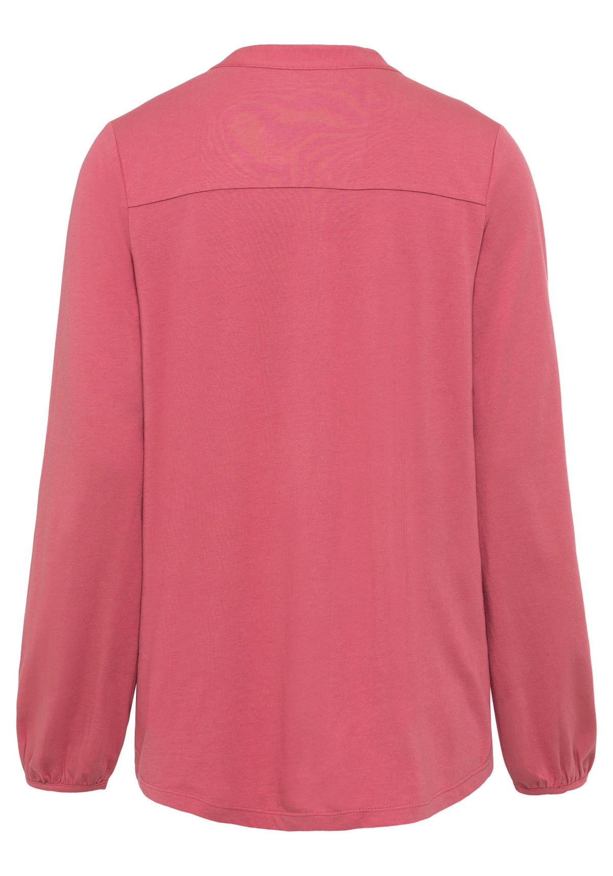 Cotton Blend Long Sleeve Tunic T-Shirt containing Tencel™ Modal