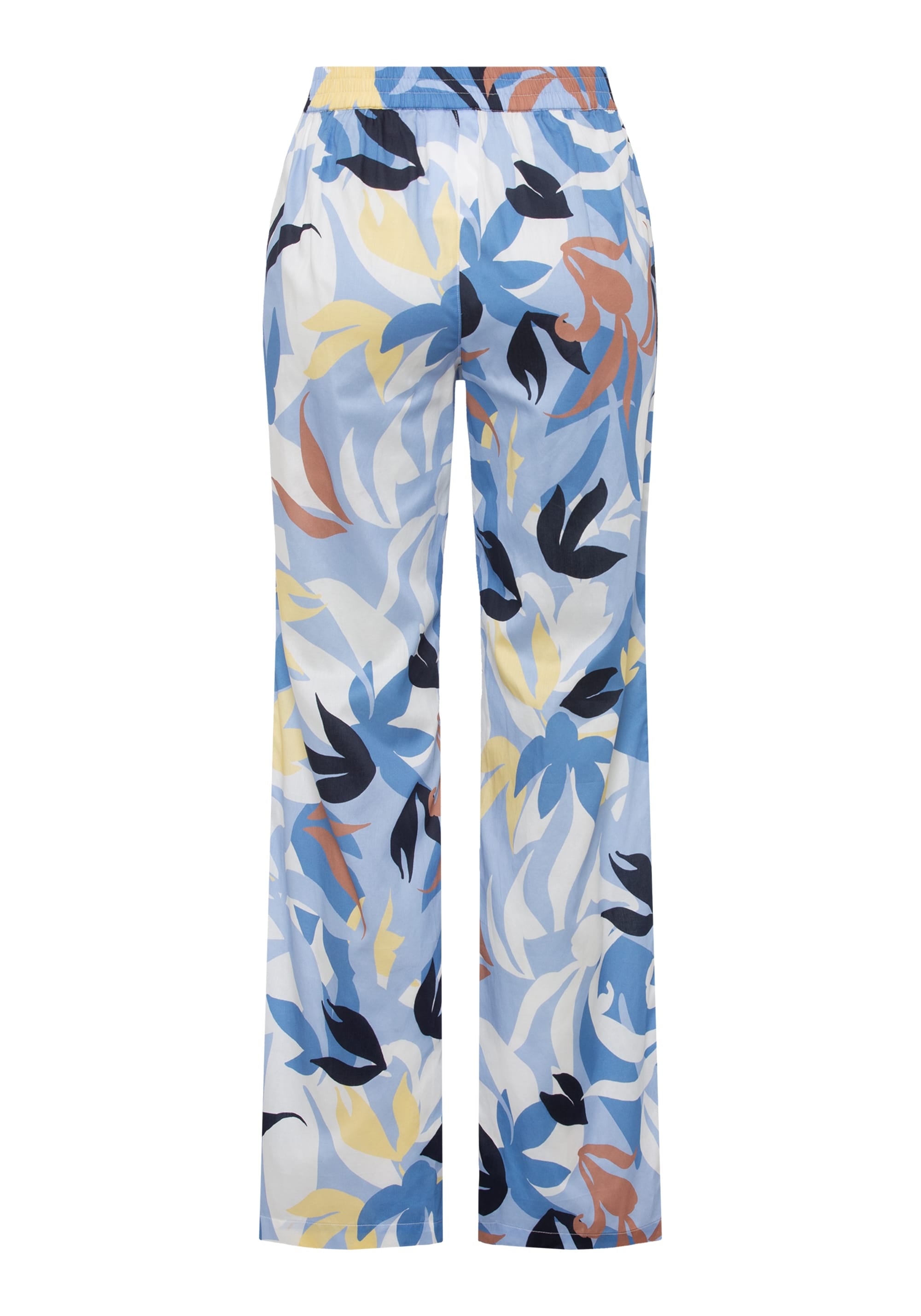 Laura Cotton Stretch Floral Wide Leg Pant | White Floral – Rachelle M.  Rustic House Of Fashion