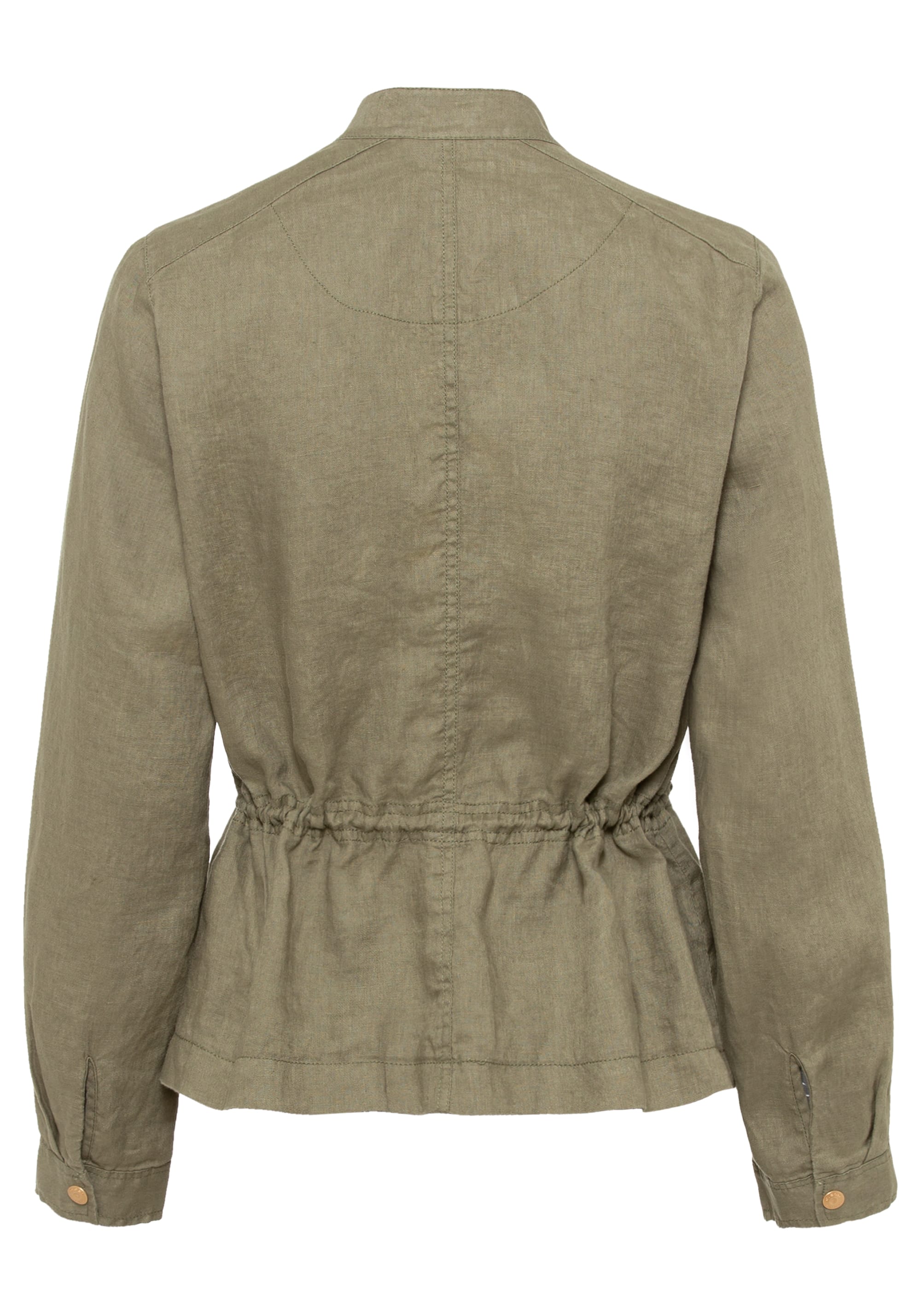 100% Linen Long Sleeve Safari Inspired Jacket - Olsen Fashion Canada